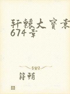 轩辕大宝袁雪妃674章