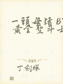 一头母猪 BY 黄金圣斗士