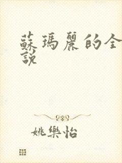 苏玛丽的全部小说