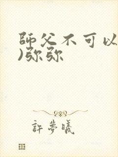 师父不可以(限)弥弥