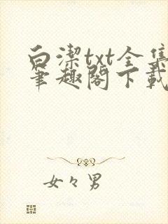 白洁txt全集笔趣阁下载