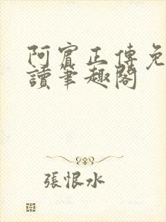 阿宾正传免费阅读笔趣阁