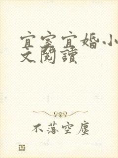 宜室宜婚小说全文阅读