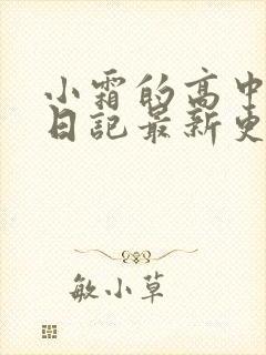 小霜的高中成长日记最新更新