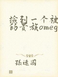 捡到一个被抹布的贵族omega