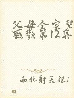 父母全家儿女大联欢第12集