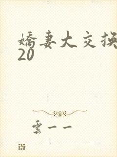 娇妻大交换1一20