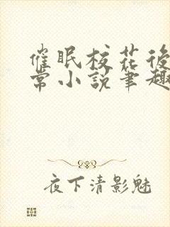 催眠校花后的日常小说笔趣阁