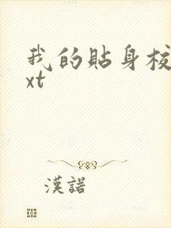 我的贴身校花txt