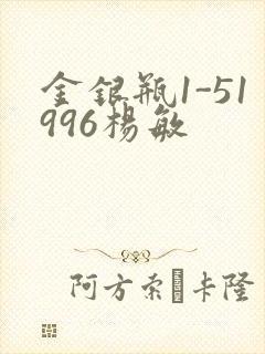 金银瓶1-51996杨敏