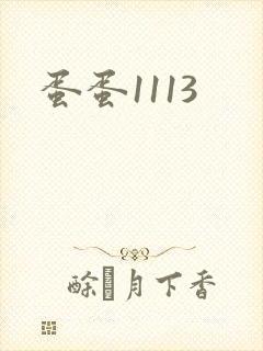 蛋蛋1113