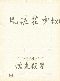 风流花少txt