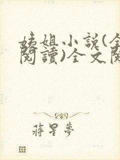 姨姐小说(全文阅读)全文阅读免费