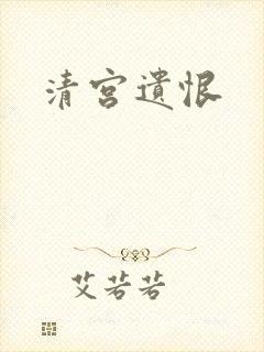 清宫遗恨封面
