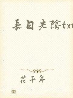 长日光阴txt