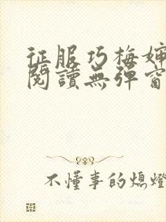 征服巧梅婶全文阅读无弹窗笔趣阁