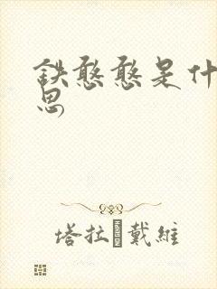 铁憨憨是什么意思