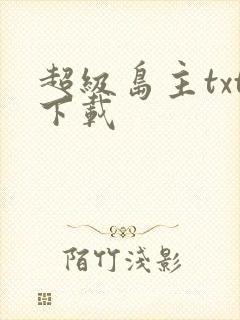超级岛主txt下载
