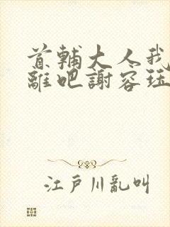 首辅大人我们和离吧谢容珏