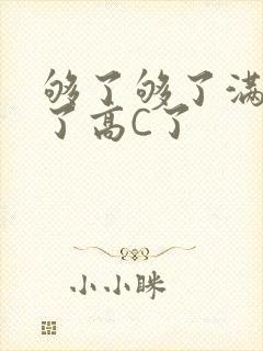 够了够了满到C了高C了