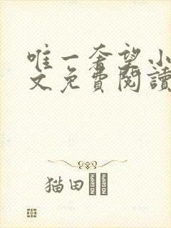 唯一奢望小说全文免费阅读