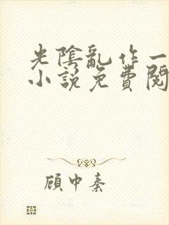 光阴乱作一团的小说免费阅读