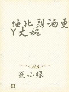 他比烈酒更撩BY大婉