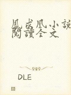 凤求凰小说免费阅读全文