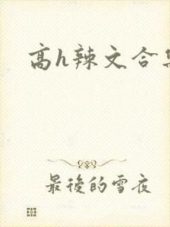 高h辣文合集