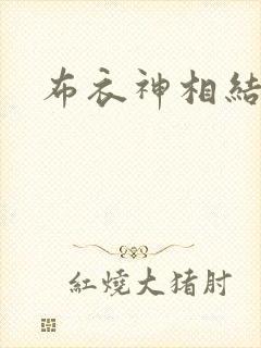 布衣神相结局封面