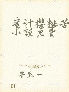 蜜汁樱桃苦咖啡小说免费