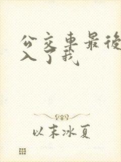 公交车最后一排入了我