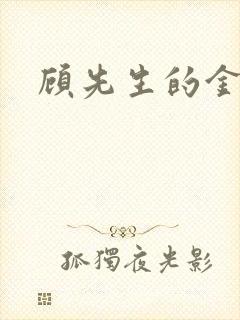 顾先生的金丝雀