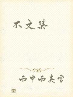 不文集