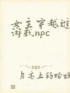 女主穿越进18游戏npc