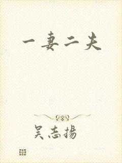 一妻二夫