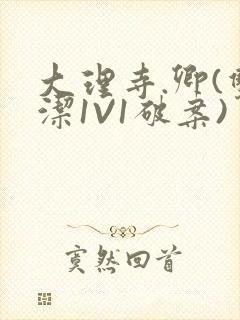 大理寺.卿(双洁1V1破案)