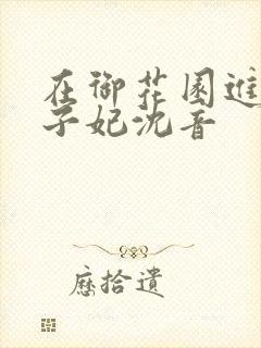 在御花园进入太子妃沈音