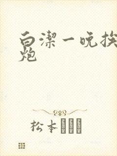 白洁一晚挨十二炮