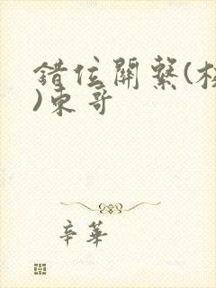 错位关系(校园)东哥