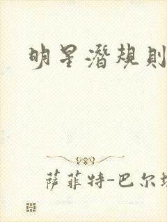 明星潜规则之皇封面