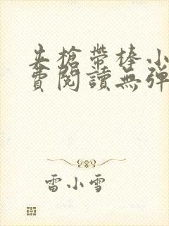 夹枪带棒小说免费阅读无弹窗笔趣