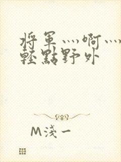 将军灬啊灬啊灬轻点野外