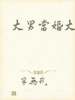 大男当婚大结局