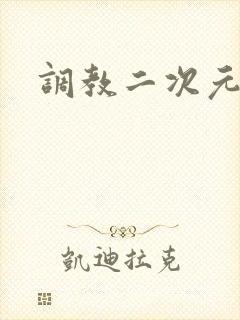 调教二次元