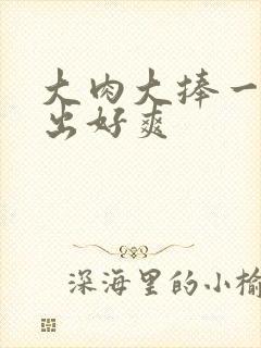 大肉大捧一进一出好爽