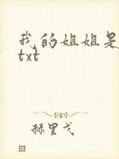 我的姐姐是美女txt