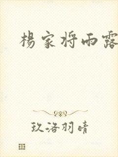 杨家将雨露均沾