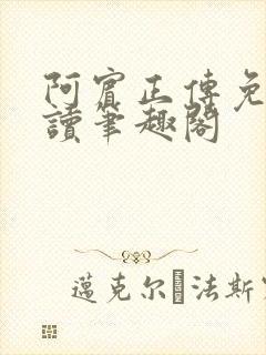 阿宾正传免费阅读笔趣阁