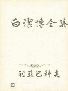 白洁传全集